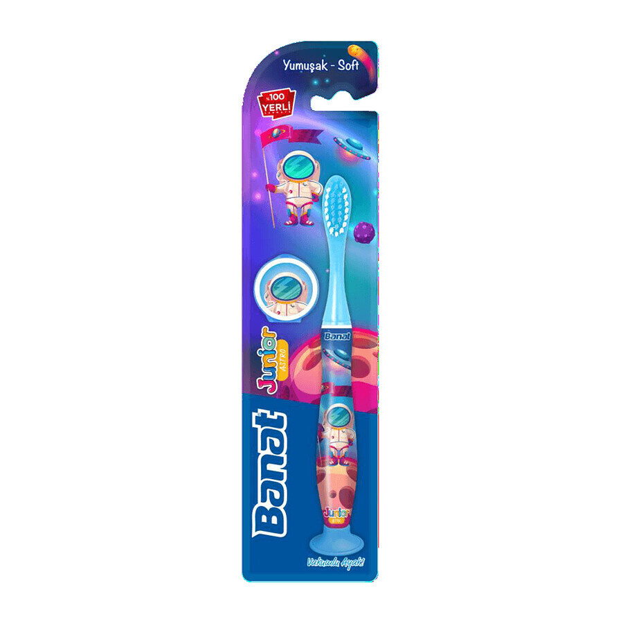 Cepillo de dientes Junior Astro Soft 5+, 1 pieza, Banat