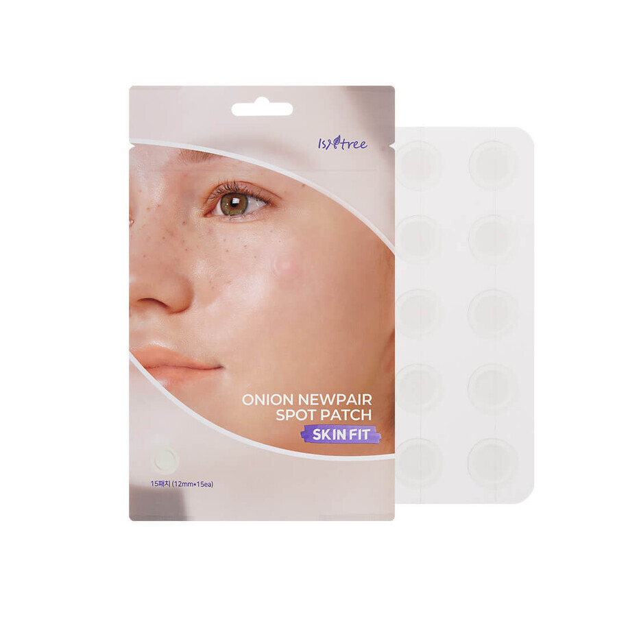 Ultradunne hydrocolloïdale anti-acne pleisters met uienextract, 15 stuks, Isntree