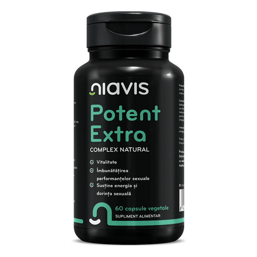 Potent Extra, 60 cápsulas, Niavis