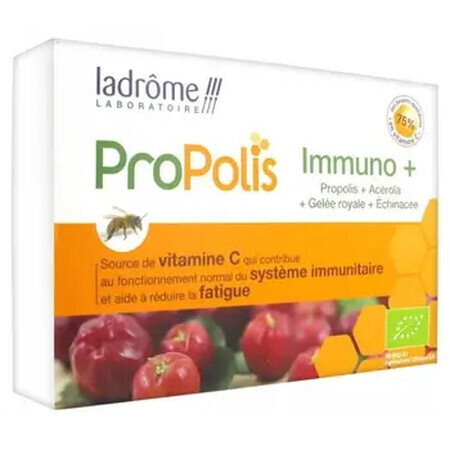 Propolis Eco Immuno+ Fiole Buvabile, 10ml x 20 fiole, Ladrome