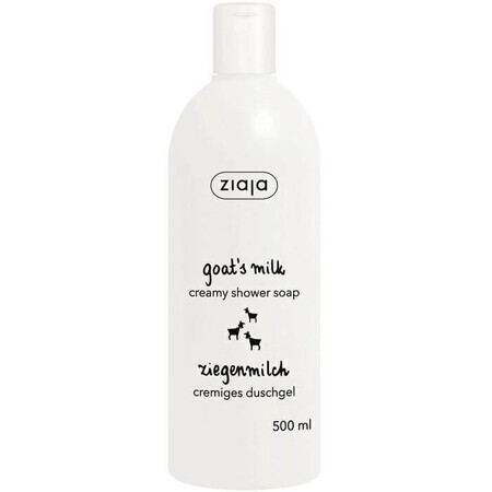 Gel de ducha cremoso con leche de cabra, 500 ml, Ziaja