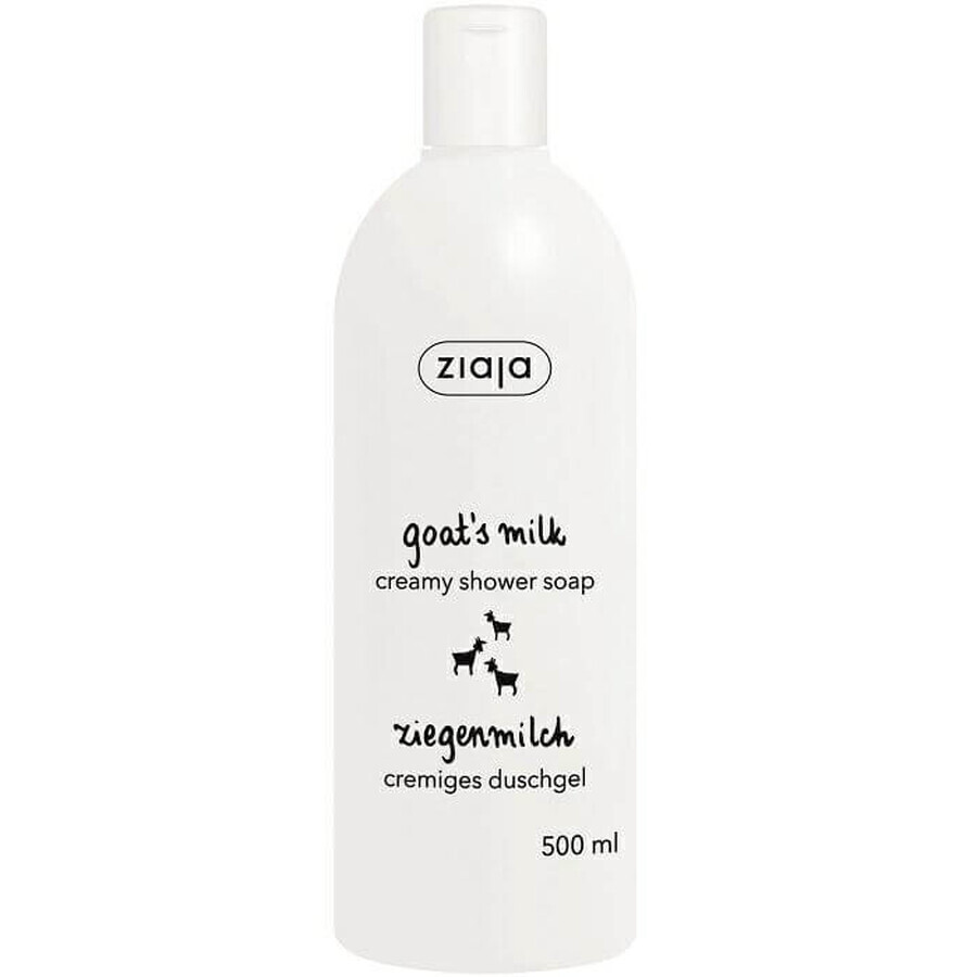 Gel de ducha cremoso con leche de cabra, 500 ml, Ziaja