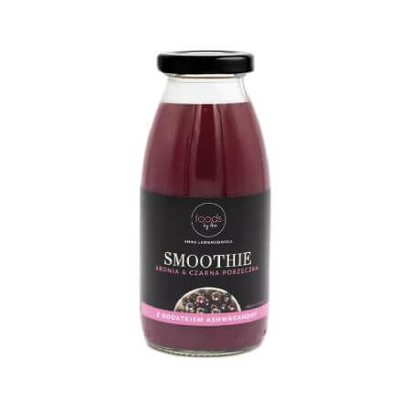 Aronia smoothie met zwarte bes en ashwaganda, 250ml, Voeding door Ann