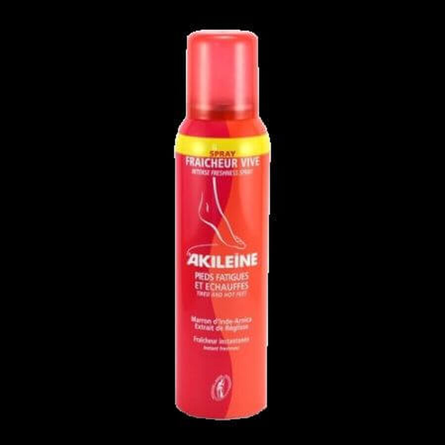 Spray refrescante para pies cansados y calientes Akileine, 150 ml, Asepta