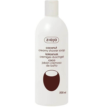 Gel douche à la crème de coco, 500 ml, Ziaja