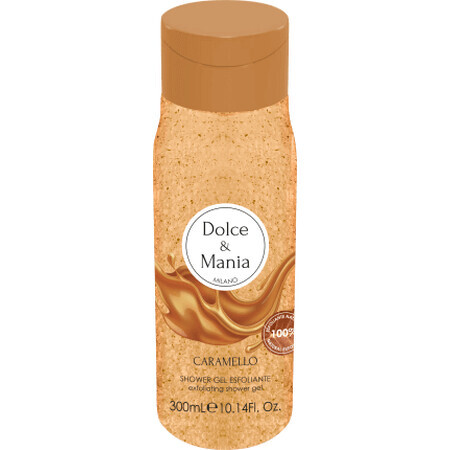 Gel doccia scrub Dolce&Mania Caramello, 300 ml