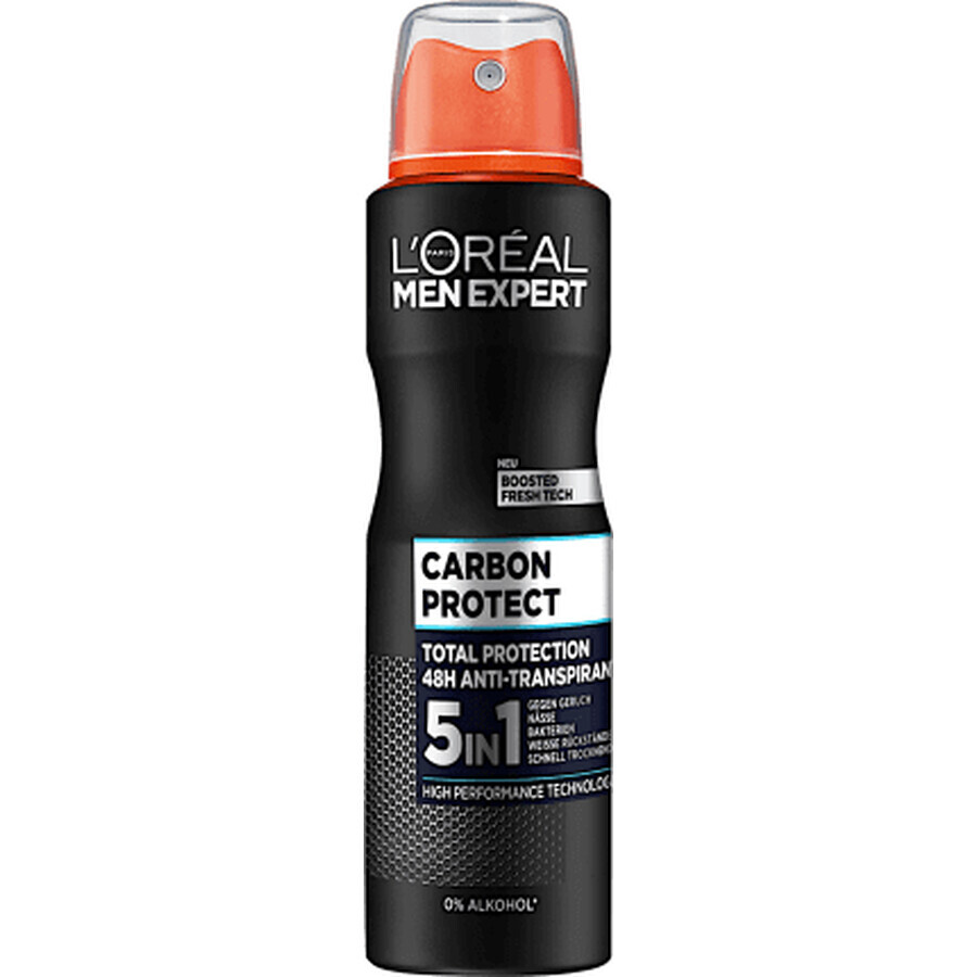 Loreal Paris Men Expert Deodorant Spray CARBON PRO, 150 ml