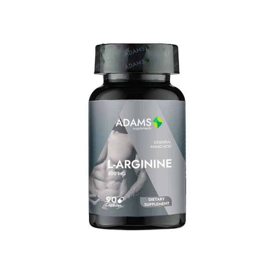 L-Arginina 500 mg 90 cápsulas Adams Vision