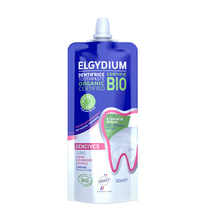 Toothpaste for sensitive gums Elgydium Gums Organic, 100 ml, Elgydium