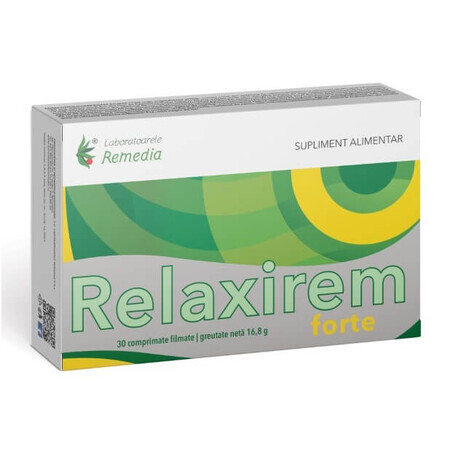 Relaxirem Forte, 30 tablets, Remedia Laboratories