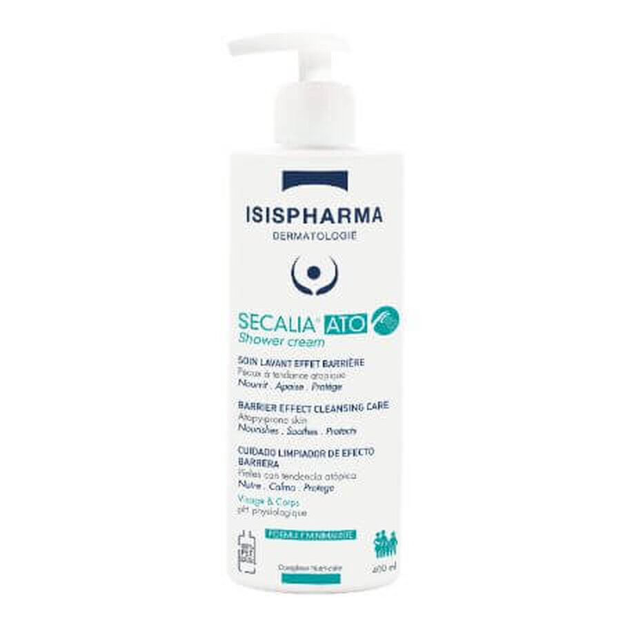 Ato Crema Doccia Secalia, 400ml, Isis Pharma