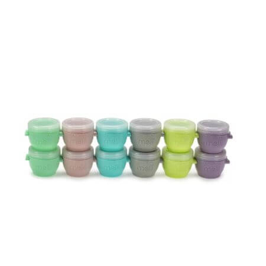 Set de 12 envases Snap&amp;Go, 59 ml, Melii