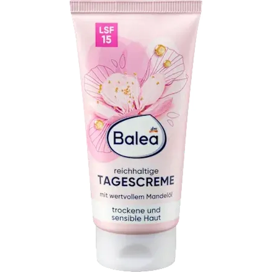 Balea Crema Nutritiva de Día con SPF15, 50 ml