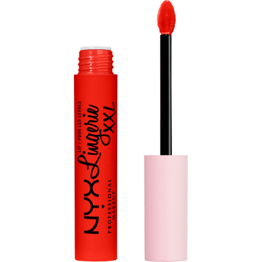 Nyx Professional MakeUp Barra de labios mate XXL Lip Lingerie 27 On Fuego, 4 ml