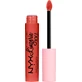 Nyx Professional MakeUp Barra de labios mate XXL Lip Lingerie 6 Peach Flirt, 4 ml