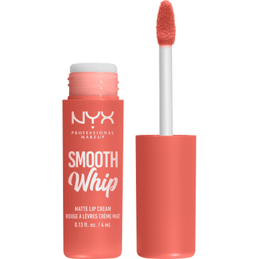 Nyx Professional MakeUp Smooth Whip Matte lipstick 22 Cheeks, 4 ml