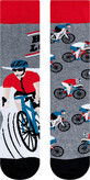 SOXO Calcetines de ciclismo para hombre, 1 pieza