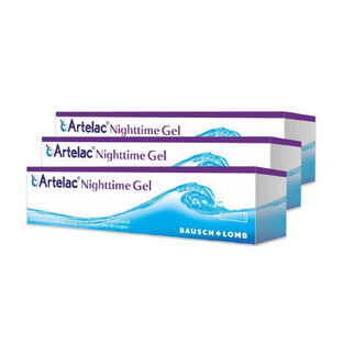 Artelac Gel oftálmico de noche, 3 x 10 g, Bausch + Lomb