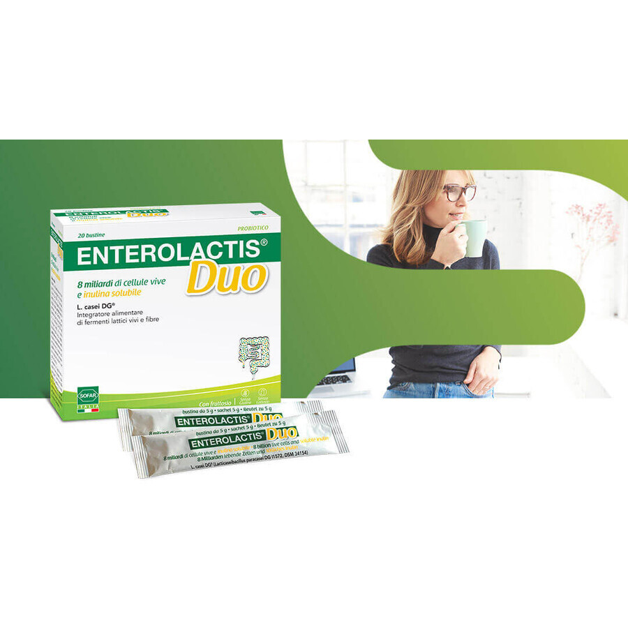 Enterolactis Duo, 4x20 sobres, Sofar