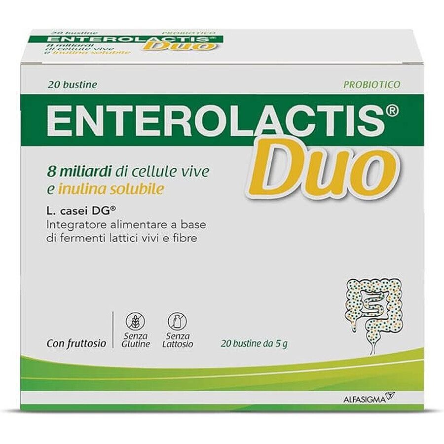 Enterolactis Duo, 4x20 sobres, Sofar