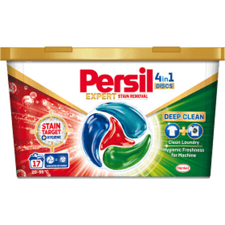 Persil Detergente Discos Quitamanchas, 17 uds.