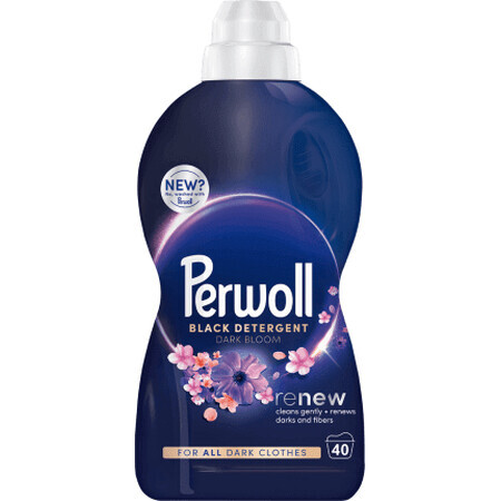 Perwoll Detergente líquido para ropa cerrada 40 lavados, 2 l