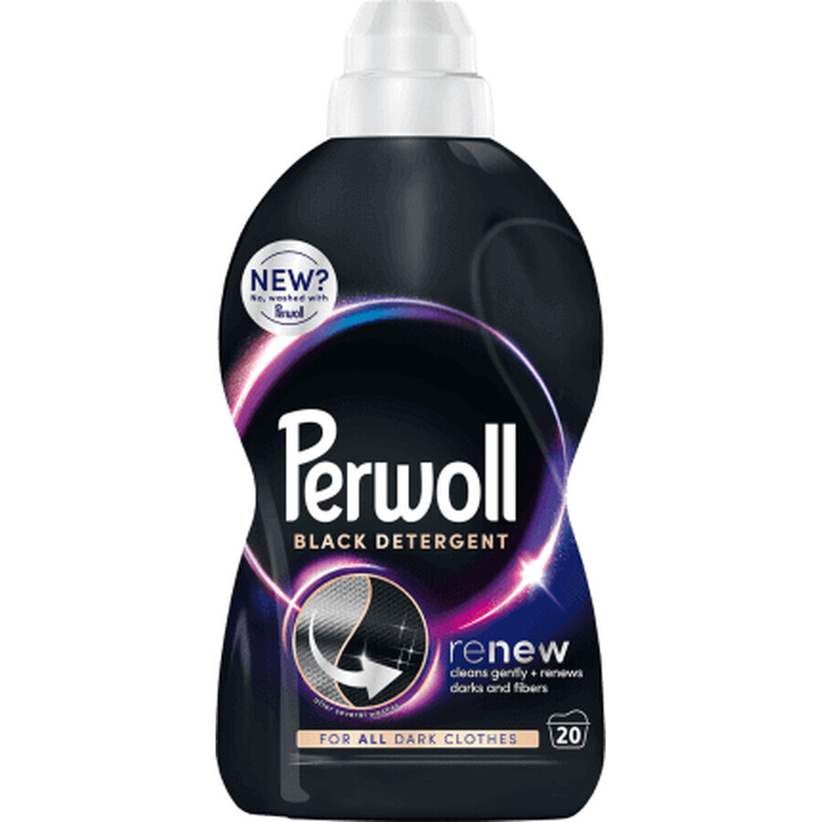 Perwoll Flüssigwaschmittel schwarz 20 Wäschen, 1 l