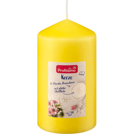 Candela decorativa Profissimo Yellow, 1 pz.