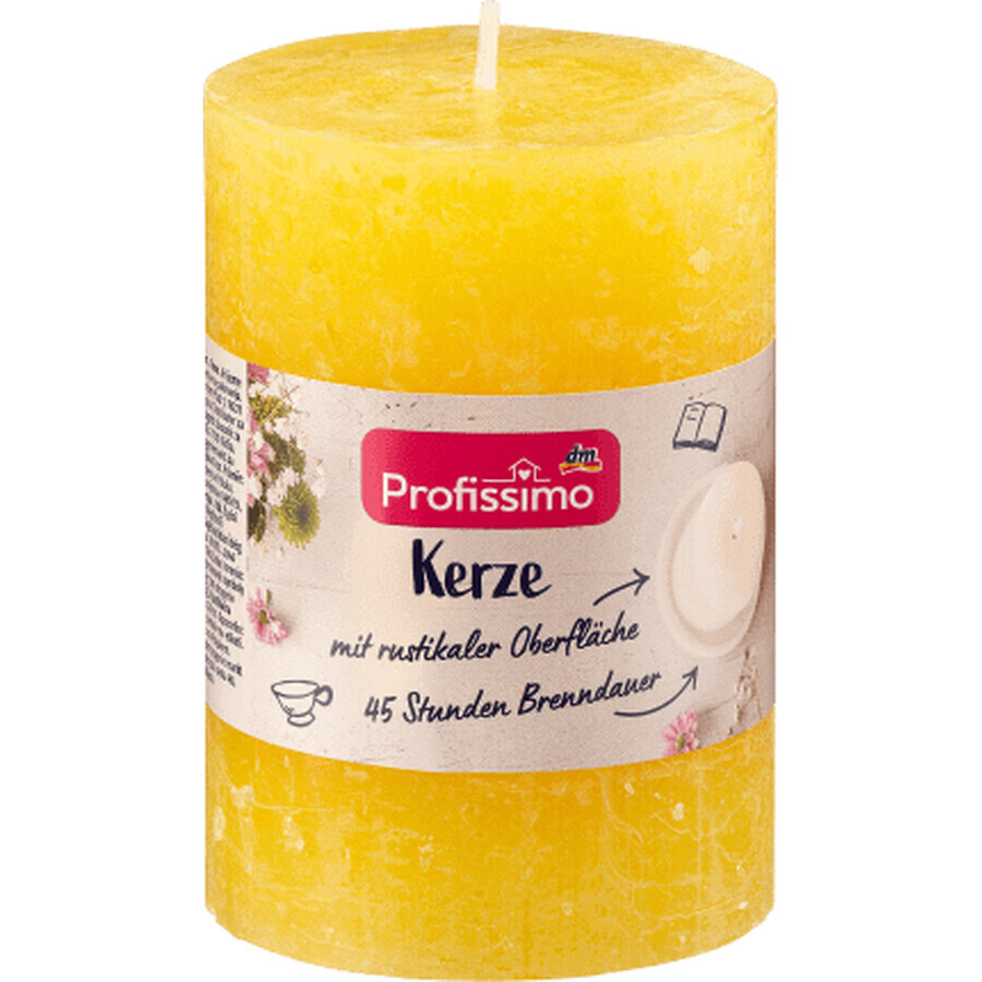 Profissimo Bougie jaune, 1 pièce