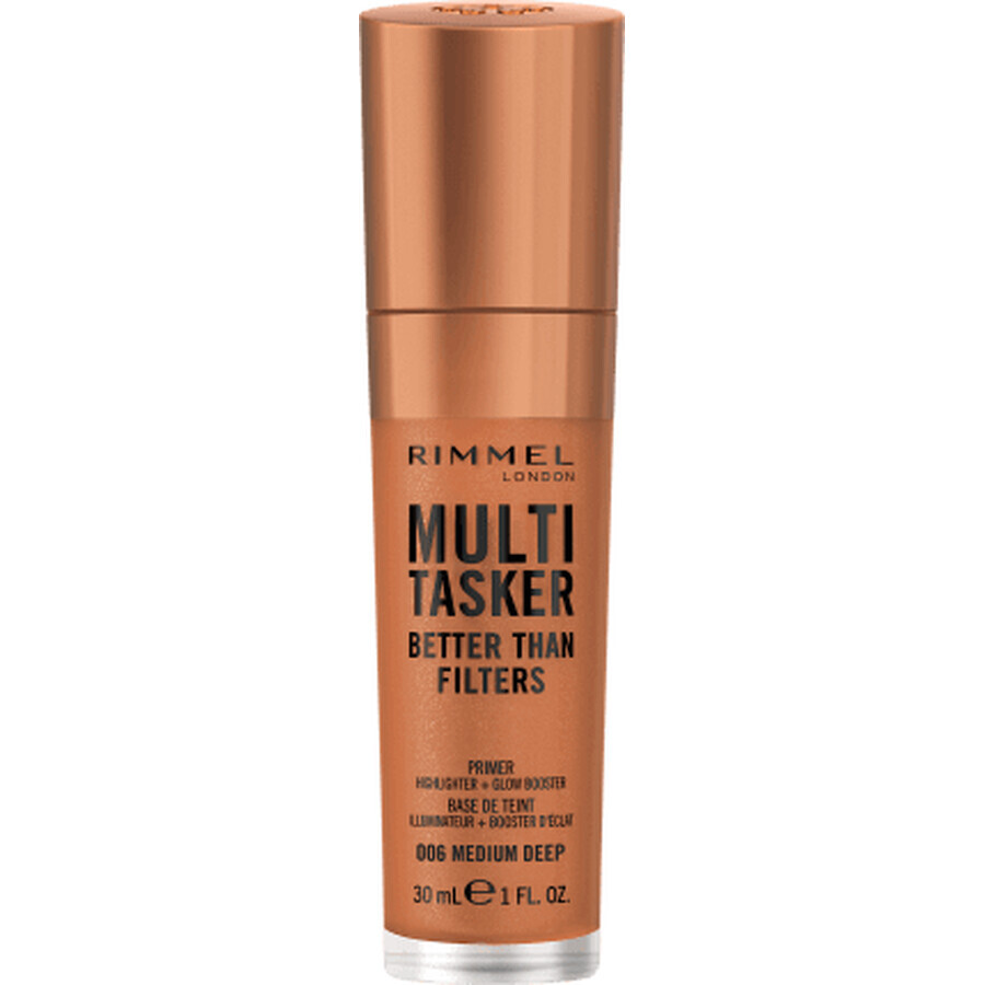 Rimmel London Multi-Tasker Better Than Filters Base trucco leggera, 1 pz.