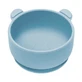 Ciotola in silicone con ventosa L'orsetto, 6 mesi+, Blu acqua, Appekids