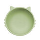 Bol de silicona Kitty I, 6 meses+, Raw Green, Appekids