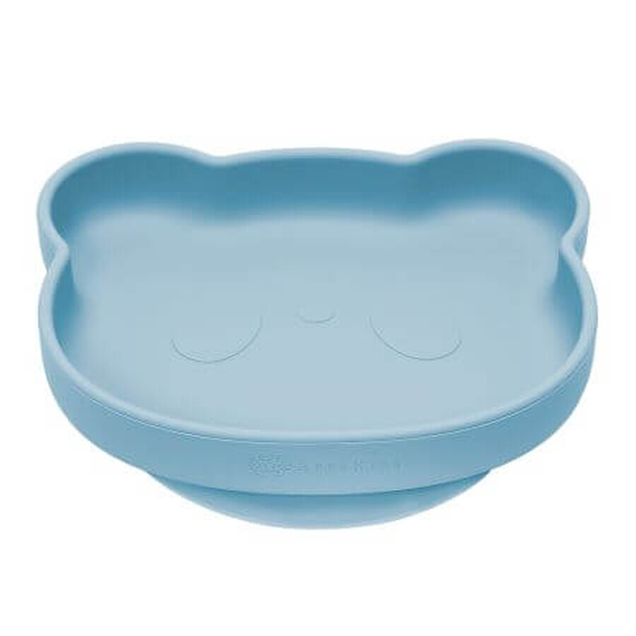 Plato de silicona con ventosa The Little Bear, 6 meses+, Aqua Blue, Appekids