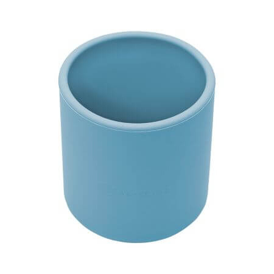 Taza de silicona, 6 meses+, Aqua Blue, Appekids