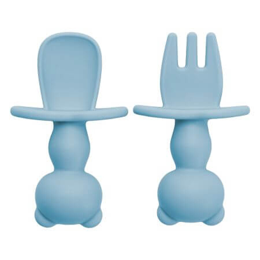 Set di tacchi in silicone The Little Bear, 6 mesi+, blu acqua, Appekids