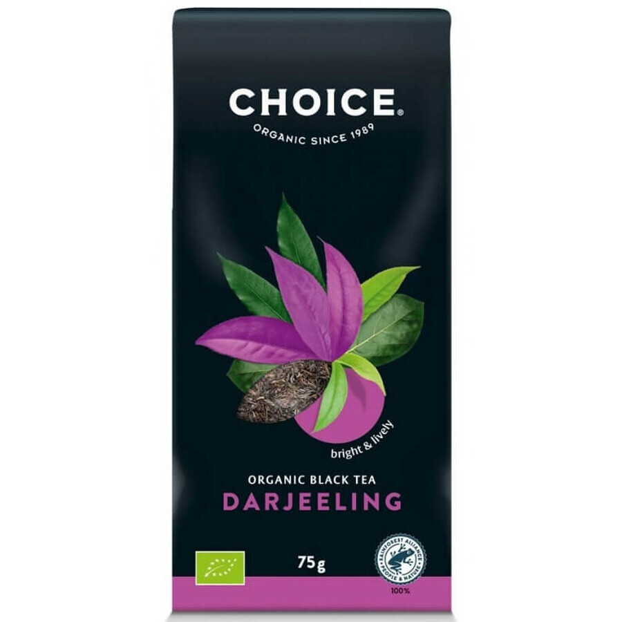 Té negro ecológico Darjeeling Choice, 75 g, Yogi Tea