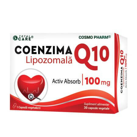 Co-enzym Q10 liposomaal, 30 capsules, Cosmopharm