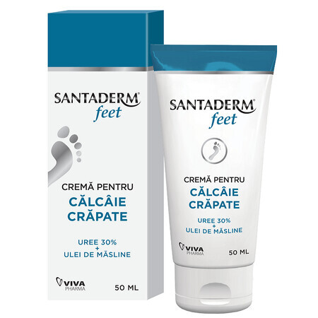 Santaderm 4feet Crème pour mollets crevassés, 50 ml, Viva Pharma