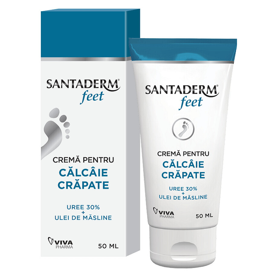 Santaderm 4feet crema per polpacci screpolati, 50 ml, Viva Pharma