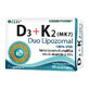 D3 + K2 (MK7) Duo liposomal, 30 c&#225;psulas, Cosmopharm