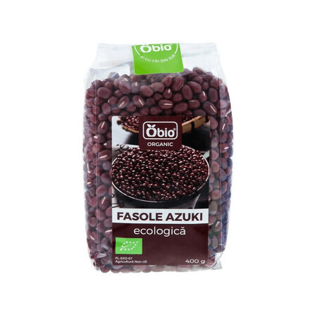 Judías Azuki ecológicas, 400 g, Obio