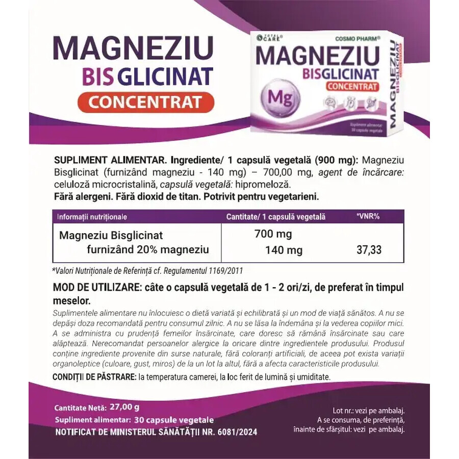 Magnesiumbisglycinat, Cosmopharm