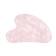 Pietra naturale Gua Sha per massaggio facciale in quarzo rosa, 1 pezzo, Prima Tu