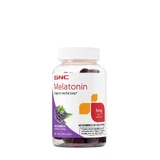 Melatonina 5 mg Gomme al gusto naturale di mora, 60 gommine, GNC