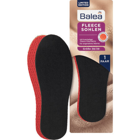 Balea Fleece-Strumpfhose 38-39, 2 Stück