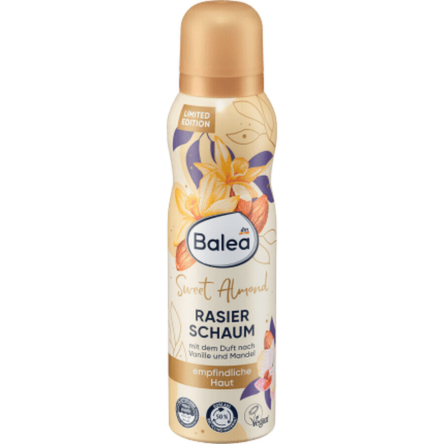 Balea Zoete Amandel Scheerschuim, 150 ml