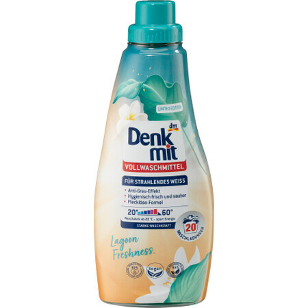 Denkmit Laundry Detergent Lagoon Freshness, 20 washes, 1000 ml