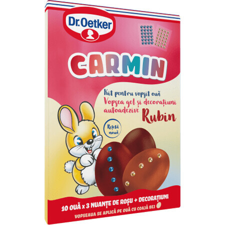 Kit de gel de huevo Dr. Oetker Rubin, 20 g