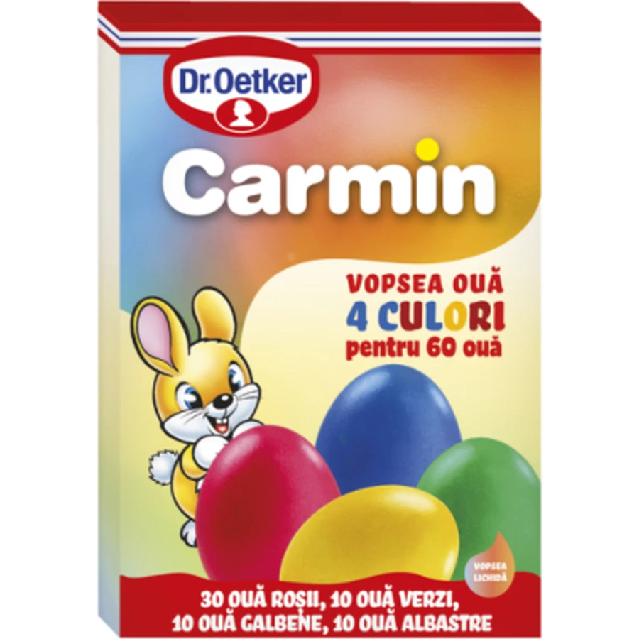 Dr. Oetker Pintura para huevos 4 colores, 20 g