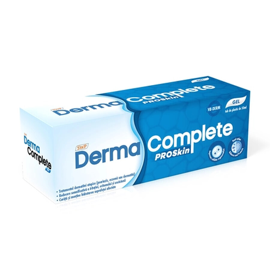 Gel Derma Complete Proskin para afecciones cutáneas, 50 ml, Sun Wave Pharma